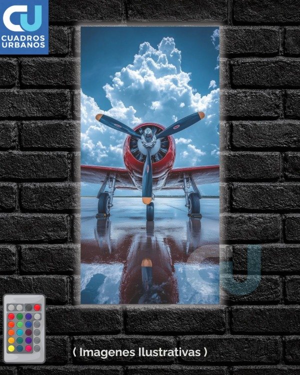 Producto - Aviones Art Led 18
