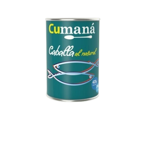 Producto - CABALLA CUMANA NATURAL 24u x 380grs