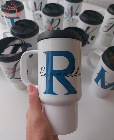 Producto - Jarro termico iniciales letra