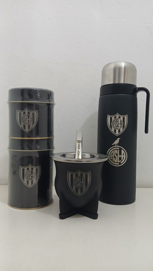 Producto - Set matero San Lorenzo grabado - 1
