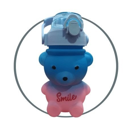 Producto - BOTELLA OSO 1000ML AZUL ROSA