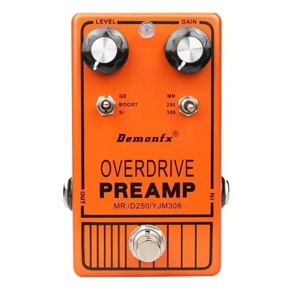 Producto - DEMON FX YJM308 PEDAL OVERDRIVE PREAMP PARA GUITARRA