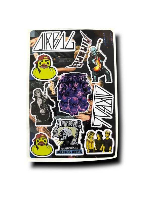 Producto - PLANCHA STICKERS AIRBAG