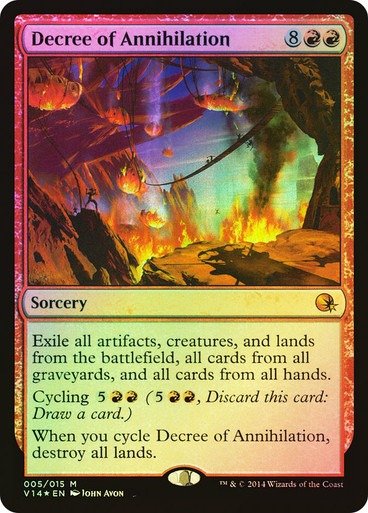 Producto - Decree of Annihilation (Foil)