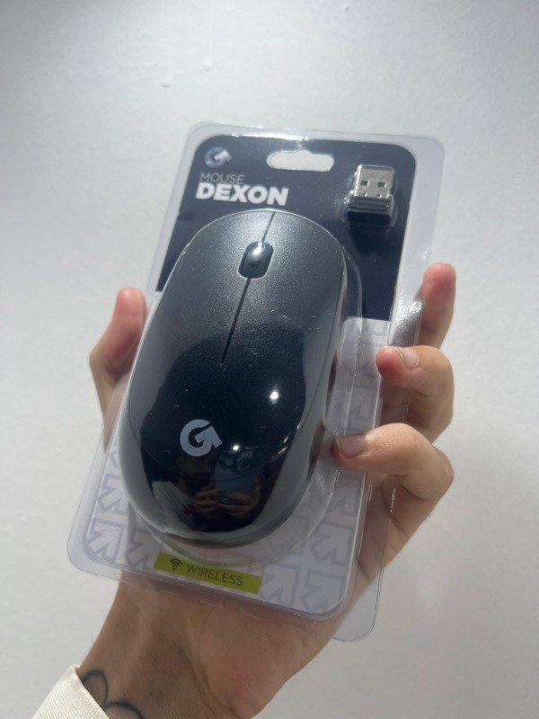 Producto - Mouse inalámbrico GO! Dexon Negro