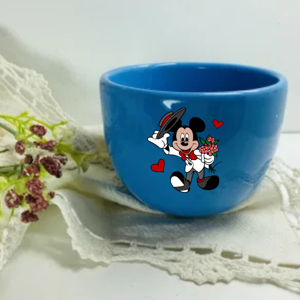 Producto - CEREALERO DE CERAMICA AZUL