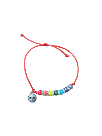 Producto - Pulsera Chakras con dije hope