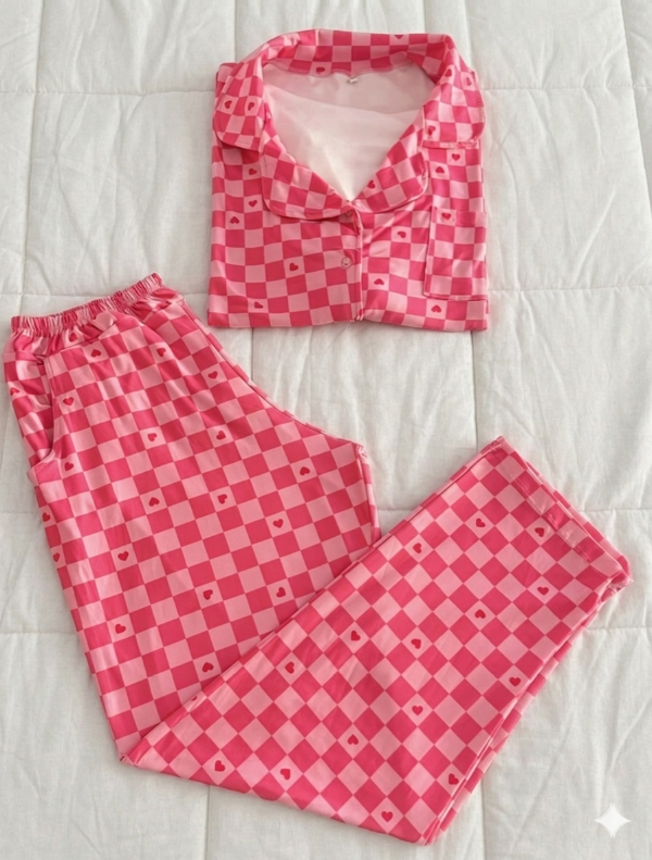 Producto - Camisero [MANGA LARGA] modal soft corazones