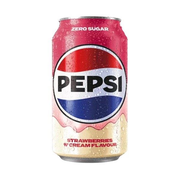 Producto - Pepsi Strawberries and Cream Soda Zero 330ml