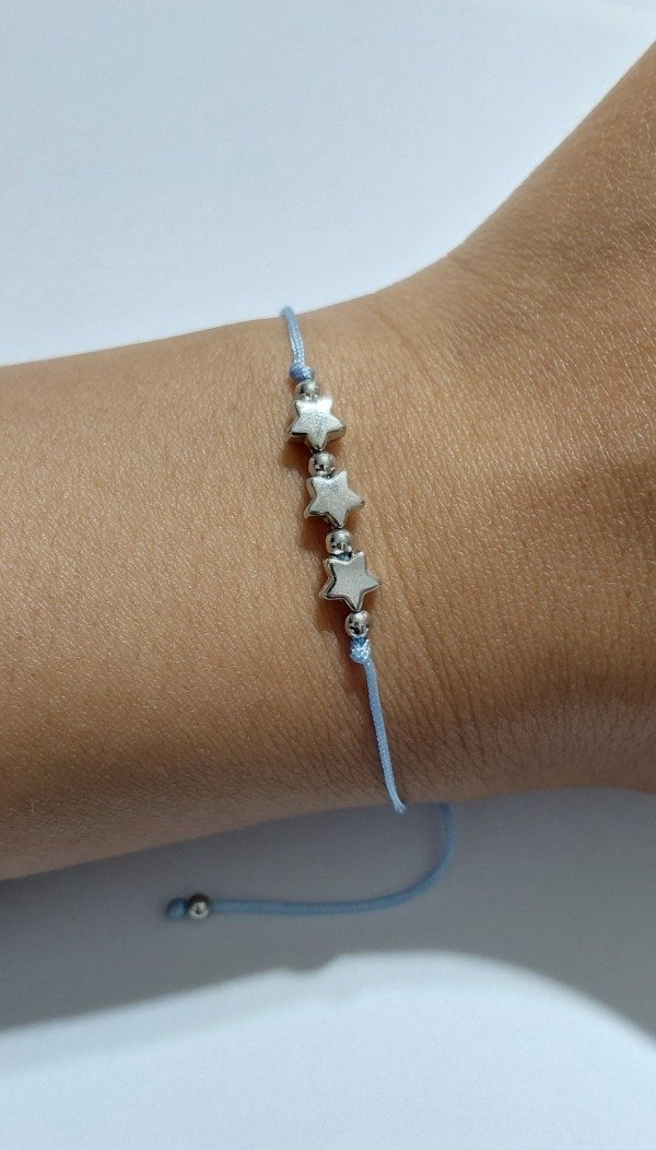 Producto - Pulsera regulable Argentina con 3 Estrellas