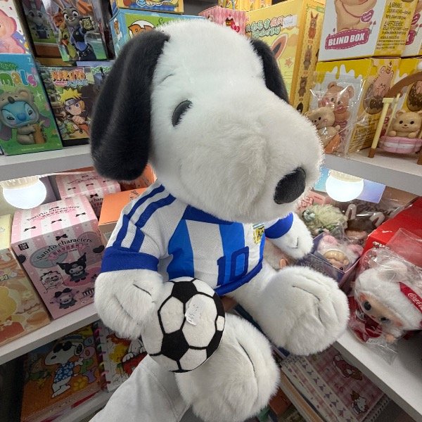 Producto - Snoopy con remera de la selección argentina 35cm - 1