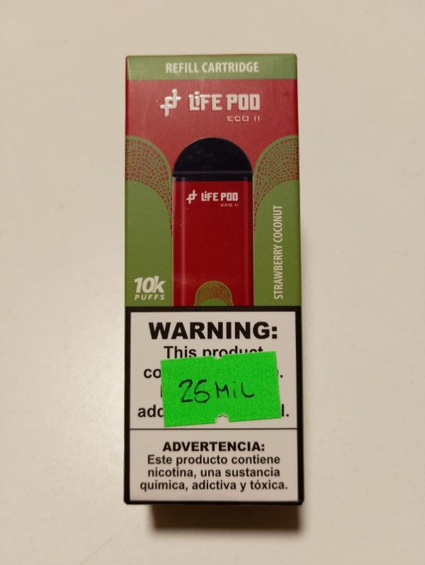 Producto - CARTUCHO "STRAWBERRY COCONUT" 10.000puff - LIFEPOD