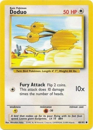 Producto - Doduo (48/102) [Base Set Unlimited]