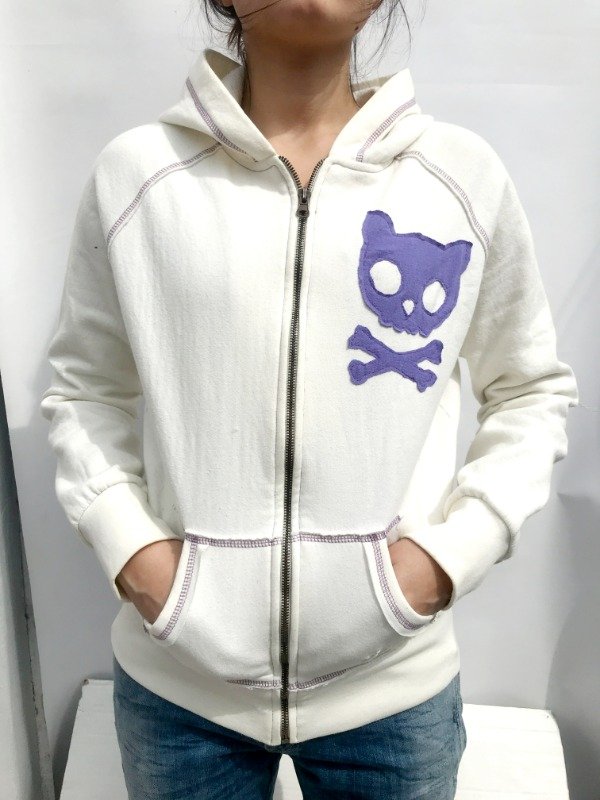 Producto - Zip emo Cat Skull UNIK - 11