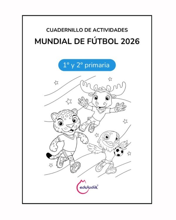 Producto - Actividades Mundial de Fútbol primero y segundo grado