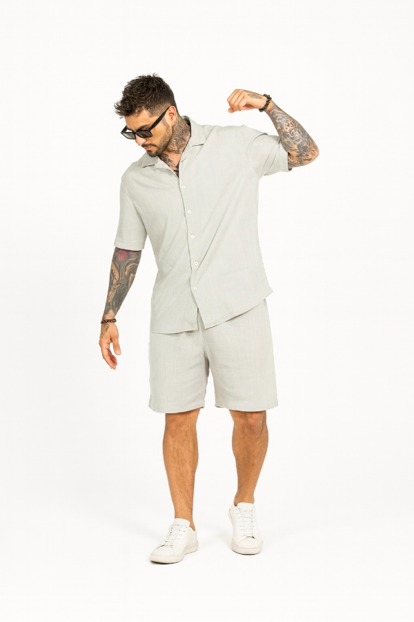 Producto - Conjunto De Lino Beige