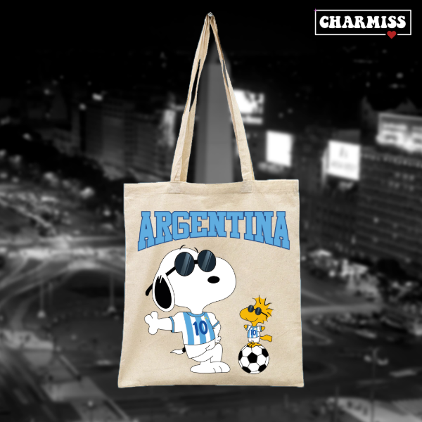 Tote Bag Argentina Snoopy