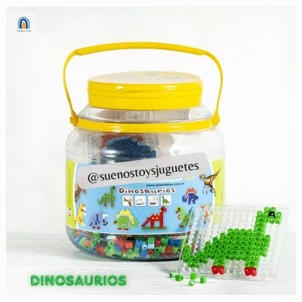 Producto - Arte Pixel con Hama Beads DINOSAURIOS