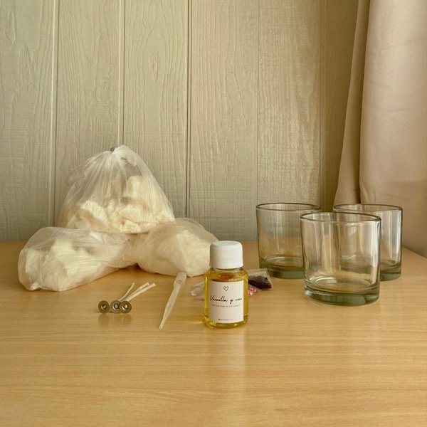 Producto - Kit para 3 personas con flores secas