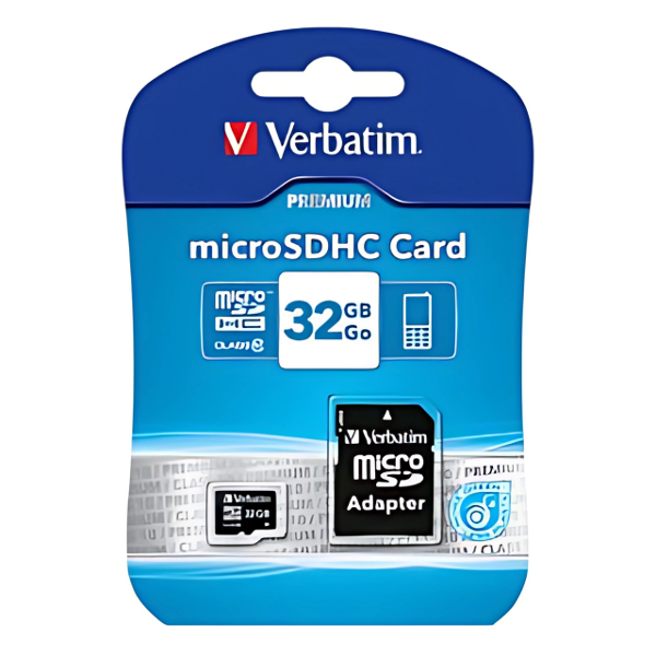 Producto - MEMORIA MICRO SD 32GB CLASE 10 C/ADAP - 44083 VERBATIM