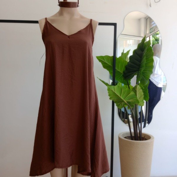 Producto - 664- VESTIDO CORTO SEDA