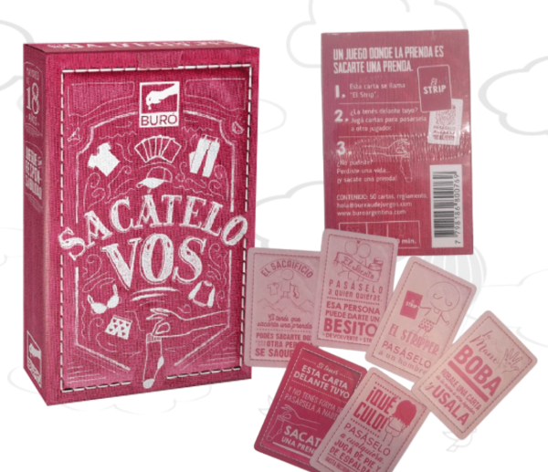 Producto - SACATELO VOS JUEGO DE CARTAS