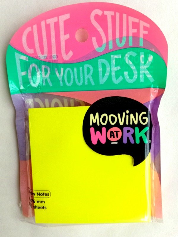Producto - Notas Adhesivas Mooving 76x76 x 100 hojas.