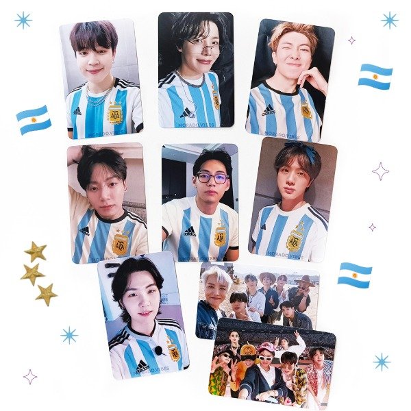 Producto - BTS ARGENTOS (3 estrellas)