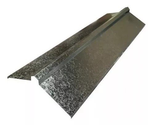 Producto - Tira cumbrera 15x15 con capilla galvanizado