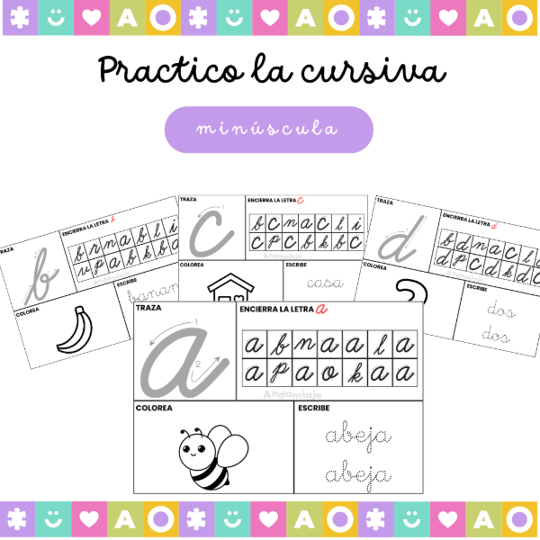 Producto - PRACTICO LA CURSIVA