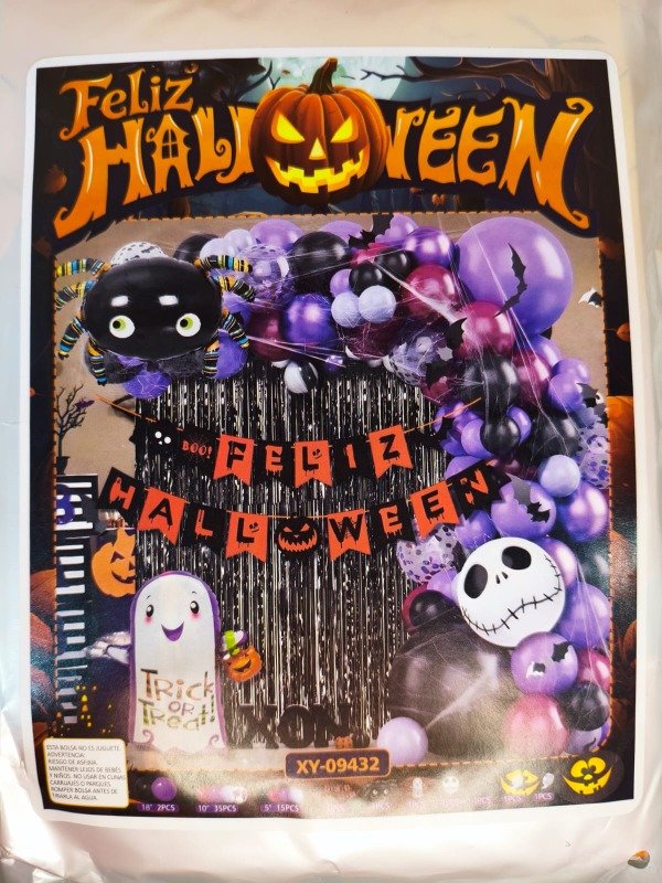 Producto - Set de globis 56  piezas hallowen - 4