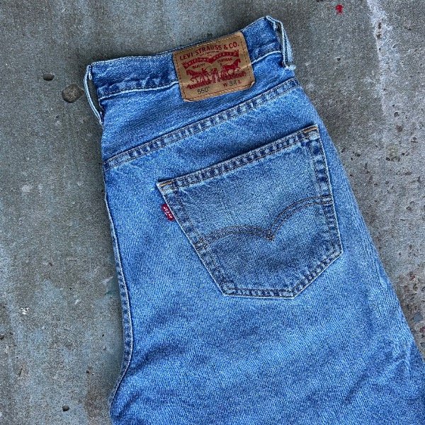 Producto - Bermuda de jean celeste - Levis 550