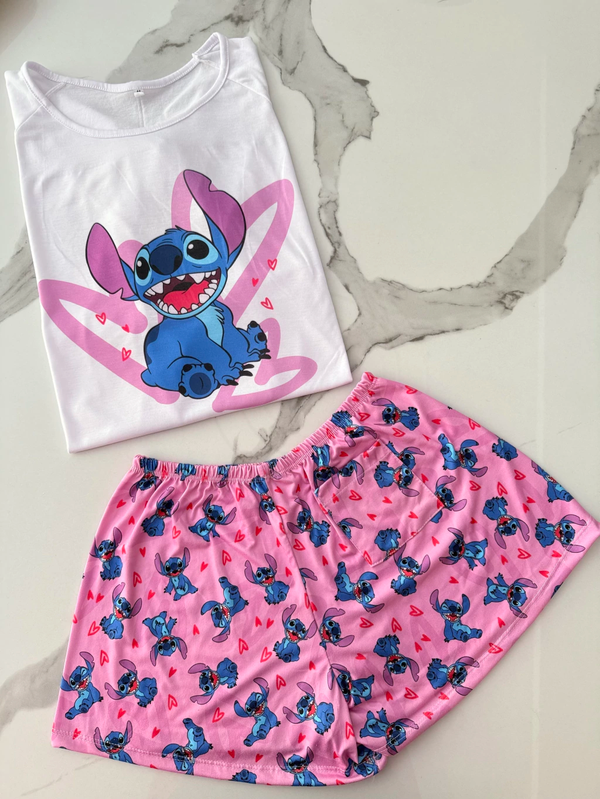 Producto - Pijama Stitch rosa
