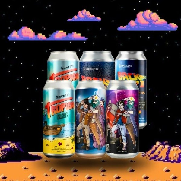 Producto - Pack X6 "TIME JUMPER" - CAPITÁN LÚPULO