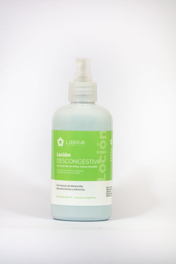 Producto - Loción descongestiva Libra Cosmética