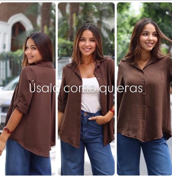 Producto - Camisa seda crush tralla único contorno aprox 125