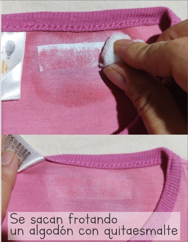 Producto - Pack x 90 Etiquetas Personalizada Con Nombre Para Ropa Pega Plancha - 9