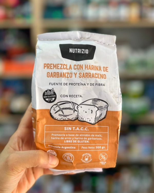 Producto - Premezcla "Nutrizio" sin gluten