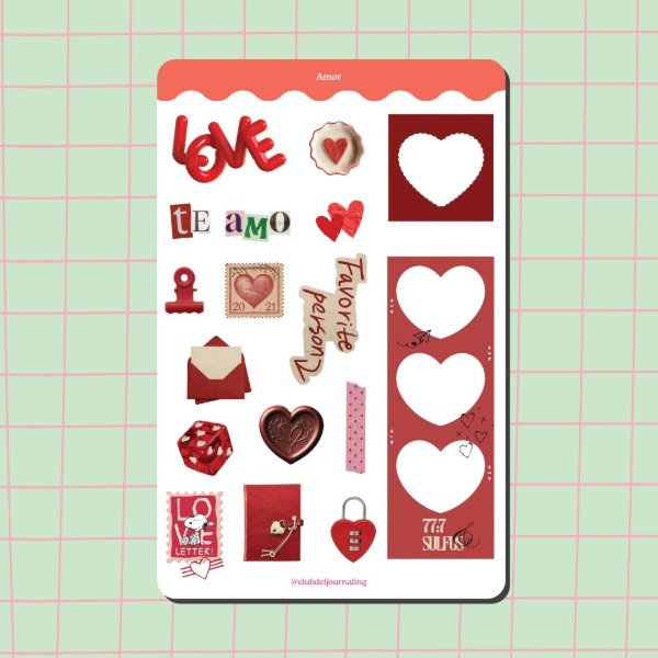 Producto - Stickers Amor