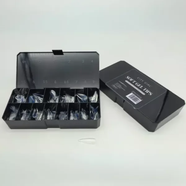 Producto - TIPS SOFT GEL STILETTO ESCULPIDAS CITY GIRL