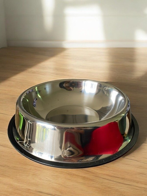 Producto - Comedero o bebedero de acero inoxidable