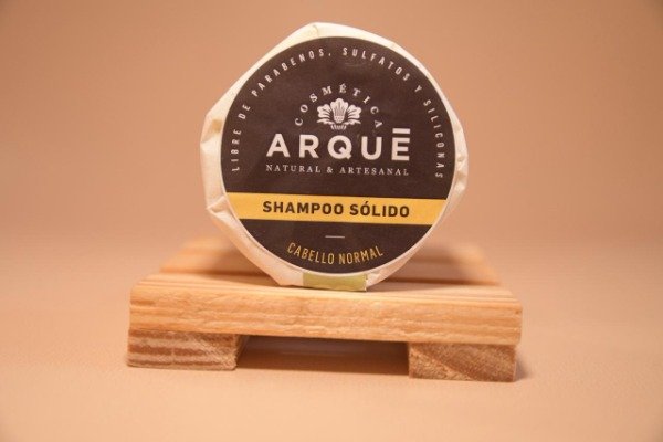 Producto - Shampoo sólido para cabello normal/equilibrado (tamaño grande)