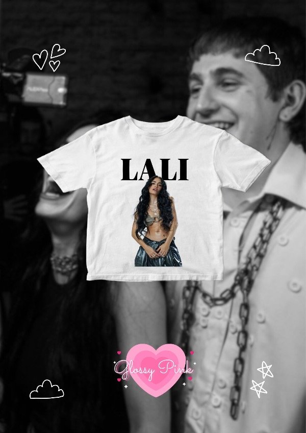 Baby tee lali new DTF