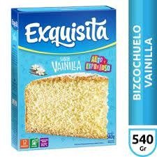 Producto - BIZCOCHUELO EXQUISITA VAINILLA 540 G