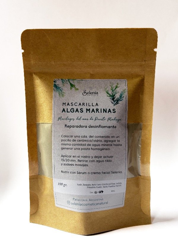 Producto - Mascarilla facial algas Patagonicas