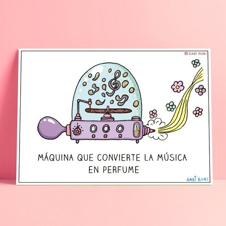 Producto - STICKER 53: MÁQUINA QUE CONVIERTE LA MÚSICA EN PERFUME