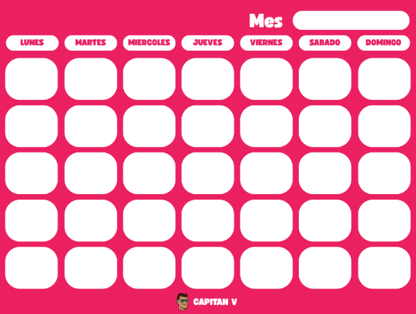 Producto - Planner mensual