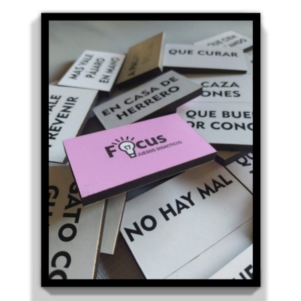 Producto - Memotest de refranes
