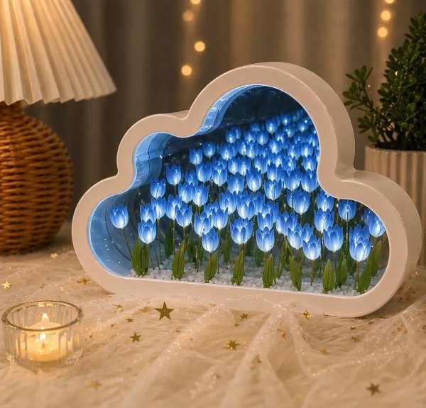 Producto - LÁMPARA DE TULIPANES INFINITA NUBE