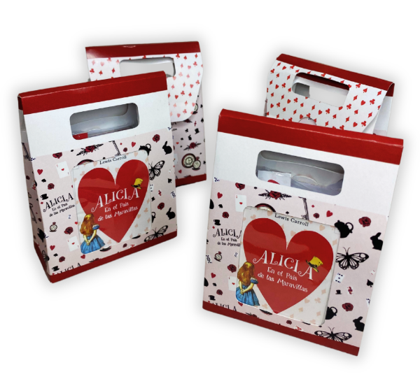 Producto - Minilibro + Valijita, Alicia en el País de las Maravillas, Souvenir